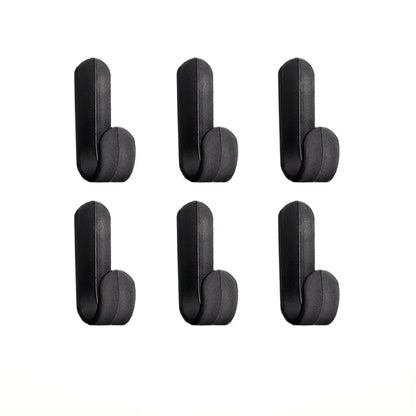 6Pcs Strong Self-Adhesive J-hook No-Drill(Waterproof)