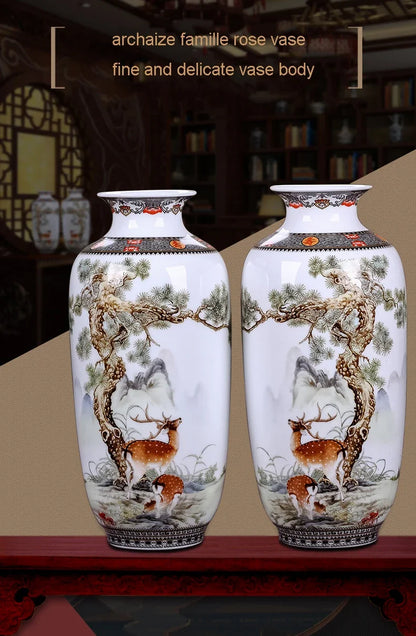 Chinese Traditional Jingdezhen Ceramic Vase