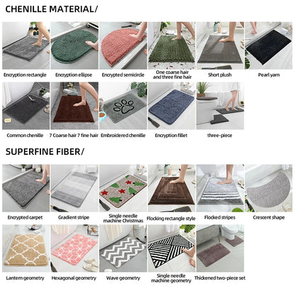 Ultra-Soft Non-Slip Rug & Water Absorber