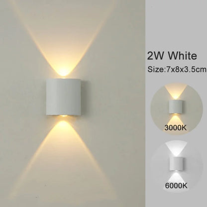 Modern Indoor/Outdoor LED Wall Light