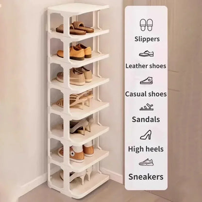 Wall Corner Shoe Shelves