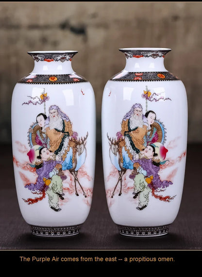 Chinese Traditional Jingdezhen Ceramic Vase