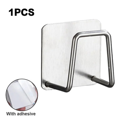 Kitchen Sponges Holder Stainless Steel (Sticky No-drill)