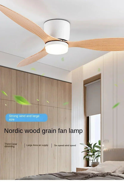 Remote Ceiling Fan &  LED Light