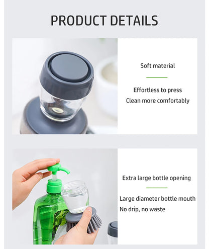 Soap-Dispensing Dish Brush (Only)