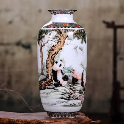 Chinese Traditional Jingdezhen Ceramic Vase
