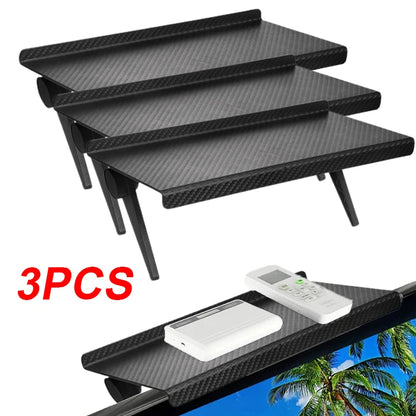 TV/Monitor Top Shelf Storage Rack