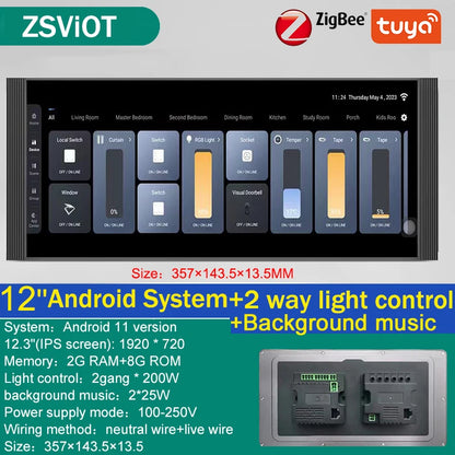 Smart Home Control Hub (Tuya Zigbee)