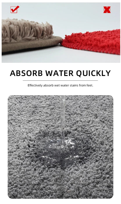 Ultra-Soft Non-Slip Rug & Water Absorber