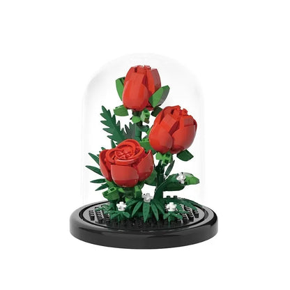 Flower Bouquet Bonsai Building Blocks