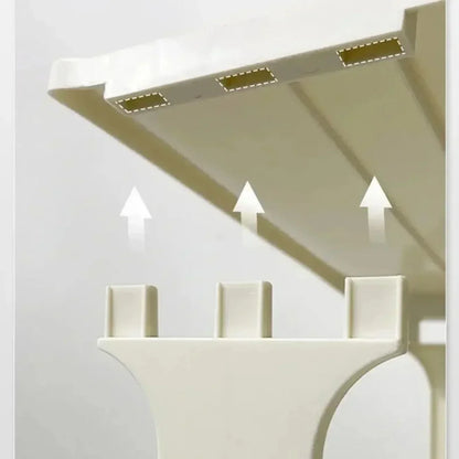 Wall Corner Shoe Shelves