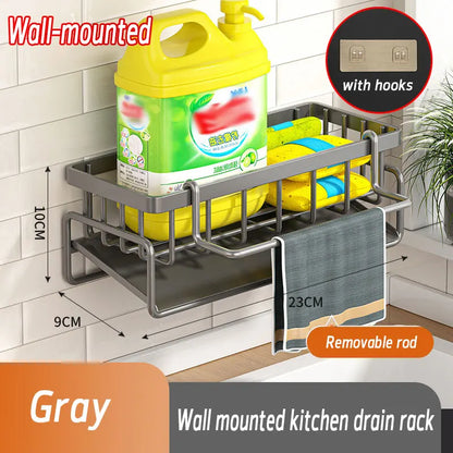Carbon Steel & Stainless Steel Sink Drain Rack