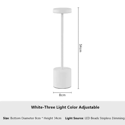 Retro LED Table Lamp Touch Dimmable Desk Lamp