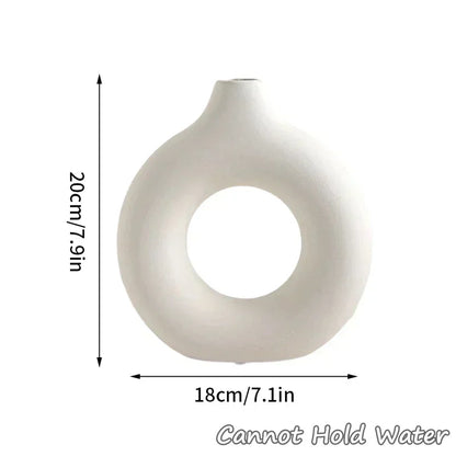 Imitation Vase(Pure White/Black)