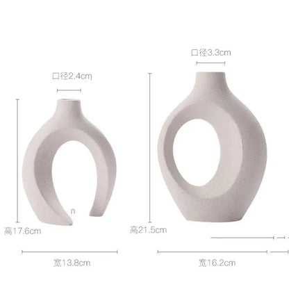 Hollow Nordic Modern Vase (2 SET)