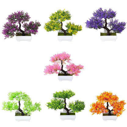 Potted Bonsai Artificial Plant