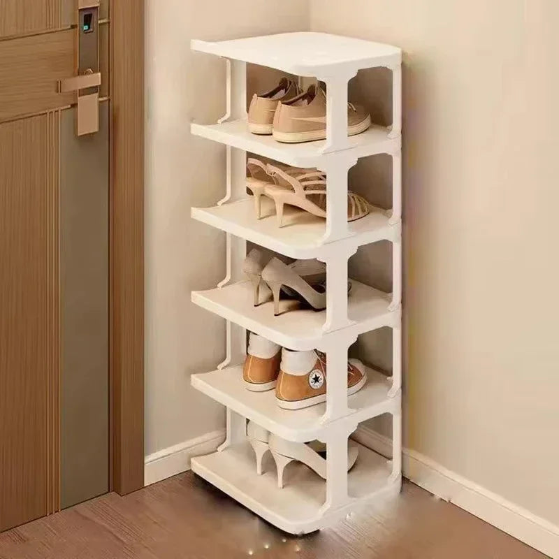 Wall Corner Shoe Shelves