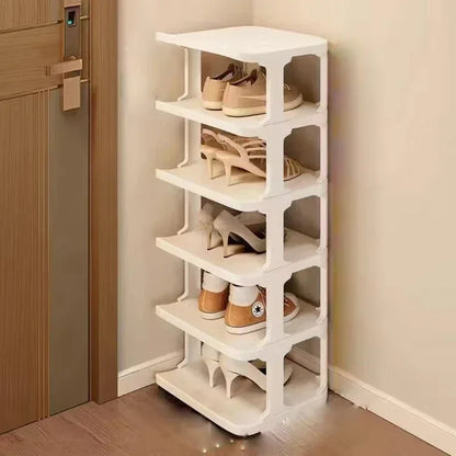 Wall Corner Shoe Shelves