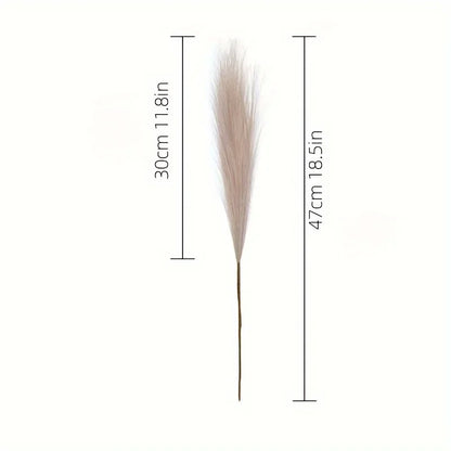 10pcs Faux Pampas Grass for Vase Decoration
