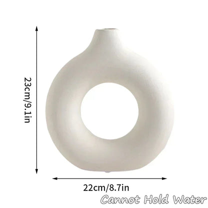 Imitation Vase(Pure White/Black)