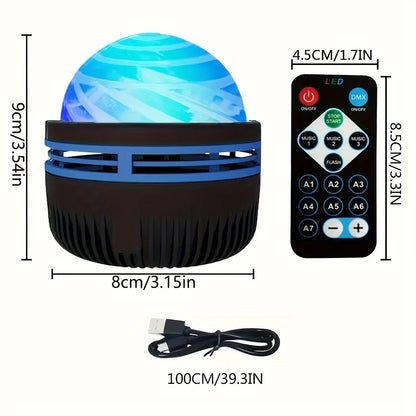 Starry Sky LED Night Light Projector with Remote