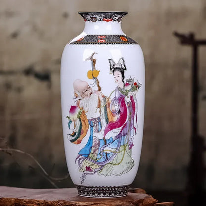 Chinese Traditional Jingdezhen Ceramic Vase