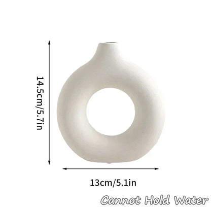 Imitation Vase(Pure White/Black)