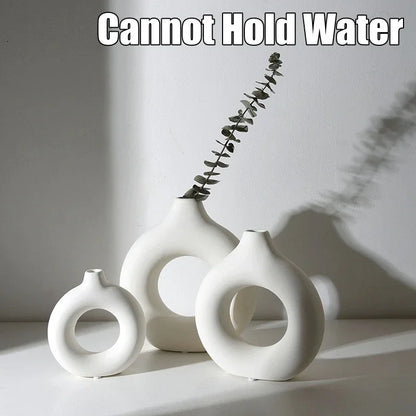 Imitation Vase(Pure White/Black)