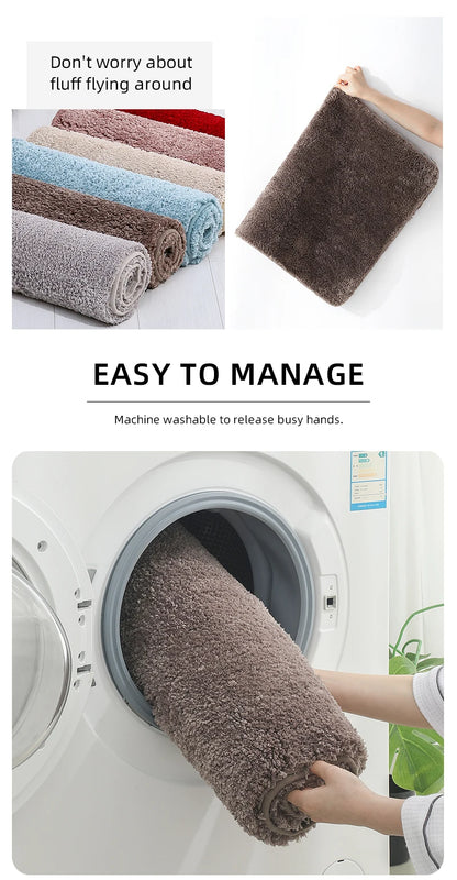 Ultra-Soft Non-Slip Rug & Water Absorber