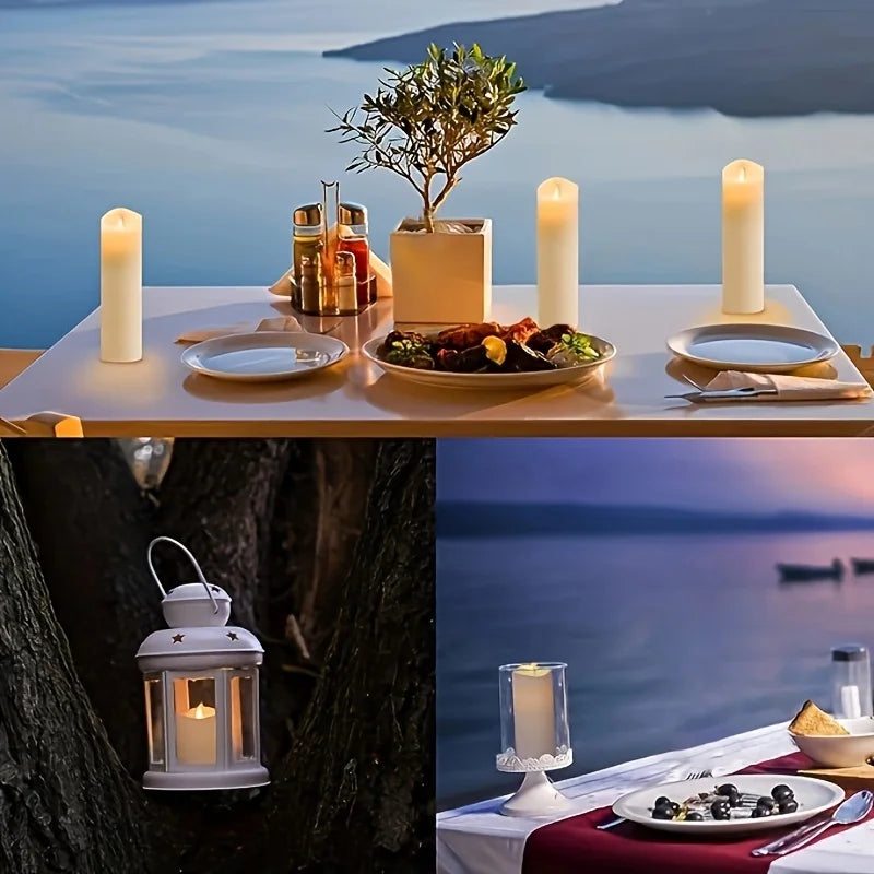 Waterproof Flameless Candles with Remote