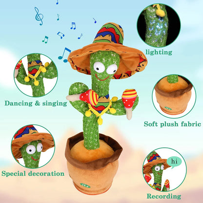 Cactus Talking & Dancing Toy