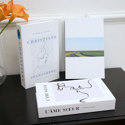 3-Pcs Fashion Fake Book Set (Decoration)