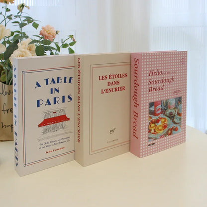 3-Pcs Fashion Fake Book Set (Decoration)