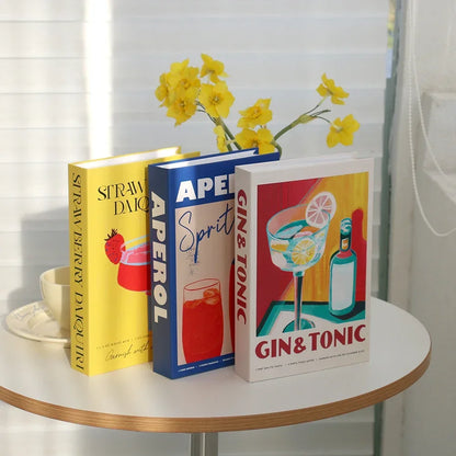 3-Pcs Fashion Fake Book Set (Decoration)