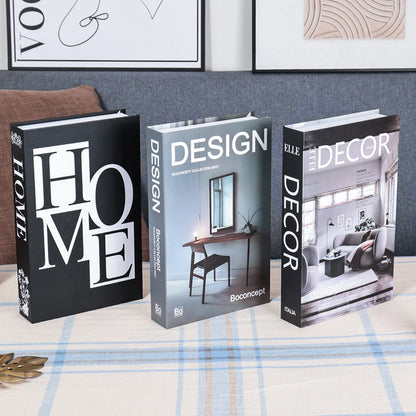 3-Pcs Fashion Fake Book Set (Decoration)
