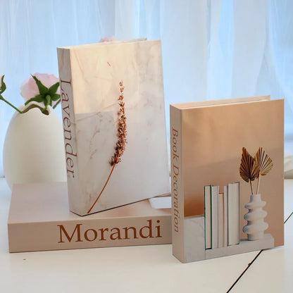 3-Pcs Fashion Fake Book Set (Decoration)