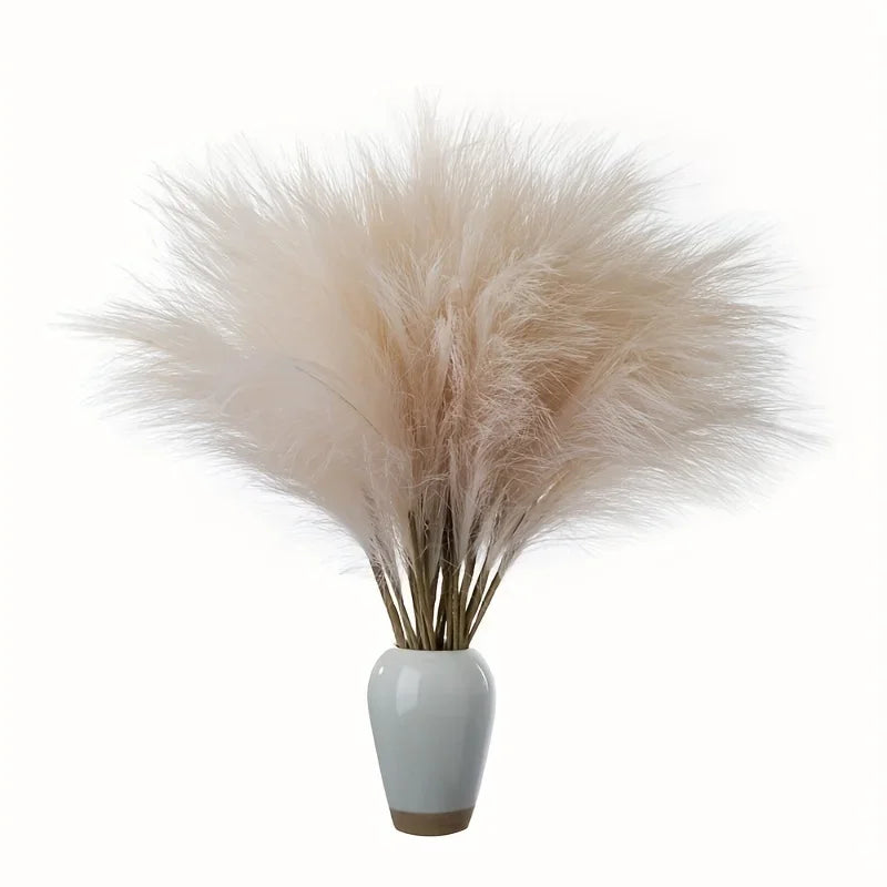 10pcs Faux Pampas Grass for Vase Decoration