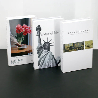 3-Pcs Fashion Fake Book Set (Decoration)