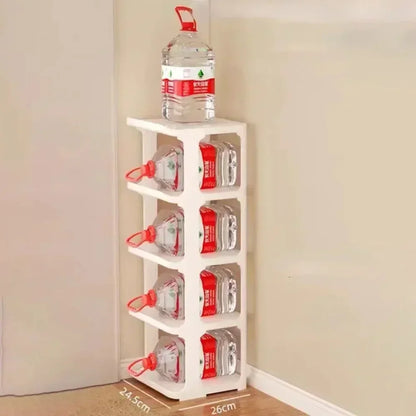 Wall Corner Shoe Shelves