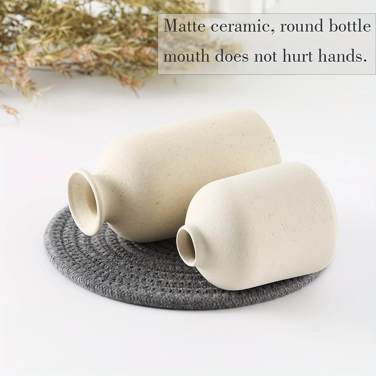 Set of 3 Decent Ceramic Vase