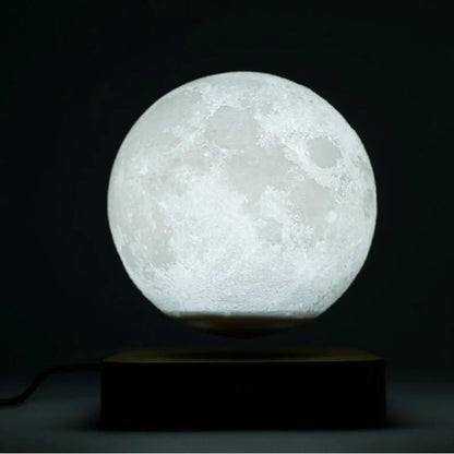 Floating LED Moon Lamp with Magnetic Base