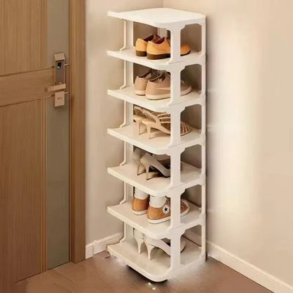 Wall Corner Shoe Shelves