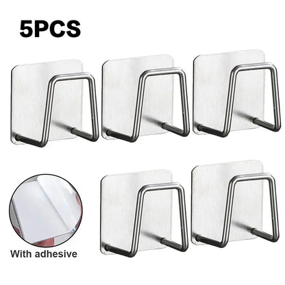 Kitchen Sponges Holder Stainless Steel (Sticky No-drill)