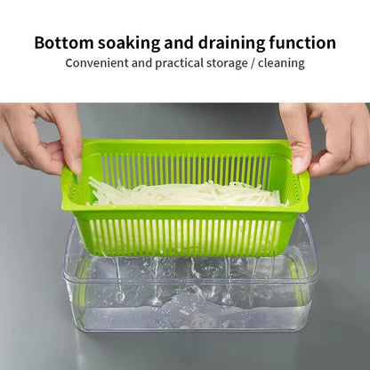 12 in 1 Multifunctional Veggie Slicer & Chopper Set(1 Pc)
