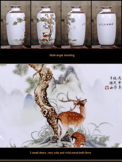 Chinese Traditional Jingdezhen Ceramic Vase