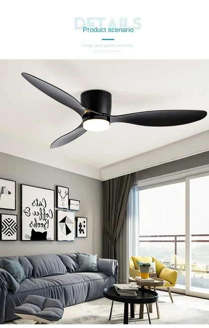 Remote Ceiling Fan &  LED Light