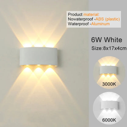Modern Indoor/Outdoor LED Wall Light