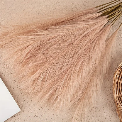 10pcs Faux Pampas Grass for Vase Decoration