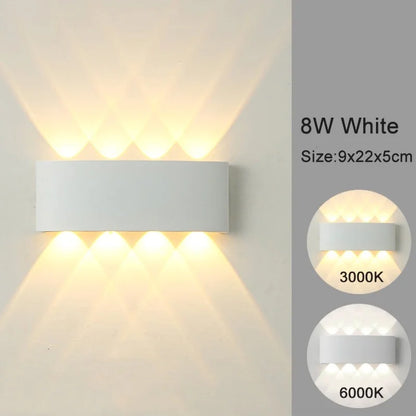 Modern Indoor/Outdoor LED Wall Light