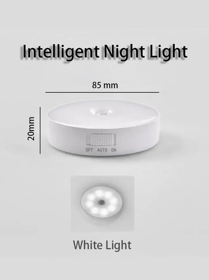 LED Wireless Magnetic Smart Human Body-Sensor Night Light